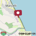 Mappa M413 - Marcelli, quadrilocale fronte mare con vista e spiaggia privata