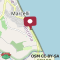 Mappa M438 - Marcelli, trilocale con ampia terrazza a 30mt dal mare