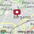 Mappa Magic Place Bergamo! Appartamento elegante nel cuore di Bergamo