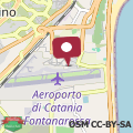 Map Magnifico Catania Airport