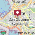 Mapa Maison Floran appartamento in centro a Trieste