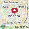 Mapa MAISON MARIA VICENZA CITY CENTER apartment