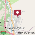 Map Maison Villair - Courmayeur