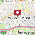 Carte Maison Ville d'Aoste