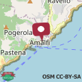 Map Mamma Rosanna 2 - Studio flat in Amalfi with terrace