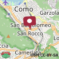 Map ManaraQuattro - apartament in Como near the center with free parking - Lake Como