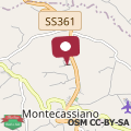 Mapa Maniero Montecassiano