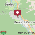 Mappa Mansarda 4 posti letto in Villa a Borca di Cadore