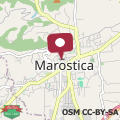 Mapa Mansarda a Marostica centro storico