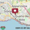 Map Mansarda Azzurra, 8 min dal mare, 3 min dall'Ospedale Pediatrico