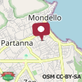 Map mansarda beach Mondello