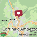 Map Mansardina a Cortina d'Ampezzo