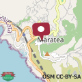 Mapa MARATEA SUNSET SUITE