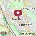 Map Marcos house Roma metro A