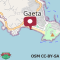 Mappa Alloggio Turistico Mare Blu Gaeta