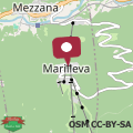 Map Marilleva1400 Residence Albaré hotel Solaria