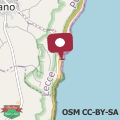 Karte Marina di Andrano - Alisso, casa vista mare con parcheggio privato e wifi