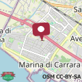 Mapa Marina di Carrara - Free Parking & WiFi - 5 minutes by car from the beach