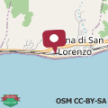 Mappa Marina di San Lorenzo Guest House