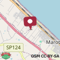 Map Marotta beach