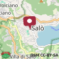 Mappa Martin apartment with pool & terrace near center salò & lake Garda