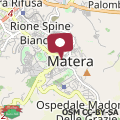 Mappa Matera in Centro Rooms