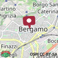 Mapa Max Rooms Bergamo