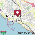 Map Mazara Relax Holiday Home