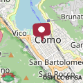 Mapa Mazzini Home - Como City Center