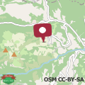 Map Medieval Tower In Sibillini Mountains Park