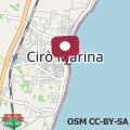 Map Mediterraneo b&b Cirò Marina