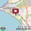 Mapa Medusa Gallipoli