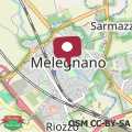 Karte Melegnano Sweet Home