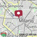 Mappa Meravigli suite 1 - 5 minuti dal DUOMO