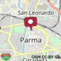 Mapa Mercure Parma Stendhal