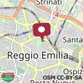 Mapa Mercure Reggio Emilia Centro Astoria