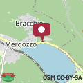 Map Mergozzo Beach