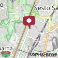 Mappa 13th Floor, GARAGE gratis, Metro M5 a 200mt, giardino giochi, BICOCCA