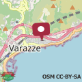 Mapa MH HOTEL VARAZZE