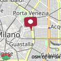 Map Milan Cathedral - Beautiful Penthouse with Terrace