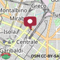Mapa Milan Central Station Bliss