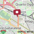 Map Milan Certosa 3 bedrooms