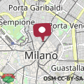 Mapa Milan Duomo Suites