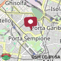 Mappa Milan on foot, accommodation within walking distance of the center