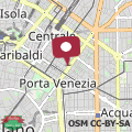 Map Milan Style Apartment - Porta Venezia