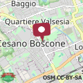 Map Milan White Tower Flat