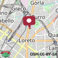 Mapa Milano Affittacamere