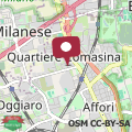 Mapa Milano Affori Nest-Up 4 PAX Wi-Fi