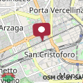 Mapa Milano Brand New 4 Pax Wi-Fi - Piazza Napoli