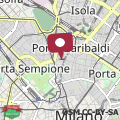 Map Milano Brera Relais